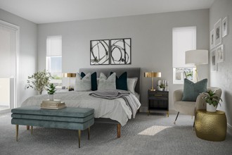 Modern, Minimal, Scandinavian Bedroom by Havenly Interior Designer Chante