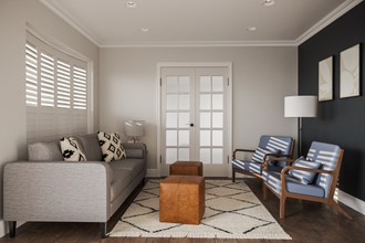 Modern, Transitional Living Room by Havenly Interior Designer Kayla