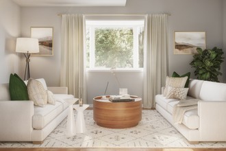 Contemporary, Modern, Scandinavian Living Room by Havenly Interior Designer Maria