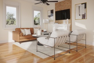 Contemporary Living Room by Havenly Interior Designer Kayla