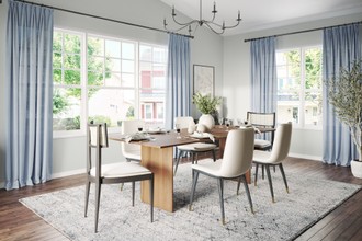 Modern, Transitional Dining Room by Havenly Interior Designer Paulina