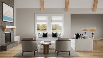 Contemporary, Modern, Farmhouse Living Room by Havenly Interior Designer Taylor