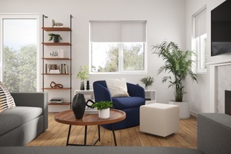 Modern Living Room by Havenly Interior Designer Rocio