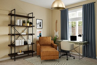 Modern, Scandinavian Office by Havenly Interior Designer Alejandra