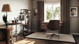 Modern, Traditional, Rustic Office by Havenly Interior Designer Haley