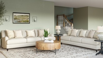 Transitional Living Room by Havenly Interior Designer Lexie
