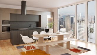 Modern, Midcentury Modern, Scandinavian Dining Room by Havenly Interior Designer Dayana