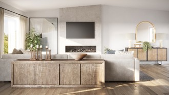 Contemporary, Modern, Industrial, Minimal Living Room by Havenly Interior Designer Danie