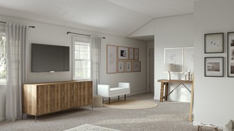 Modern, Coastal Bedroom by Havenly Interior Designer Arianna