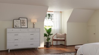 Midcentury Modern Bedroom by Havenly Interior Designer Alexis
