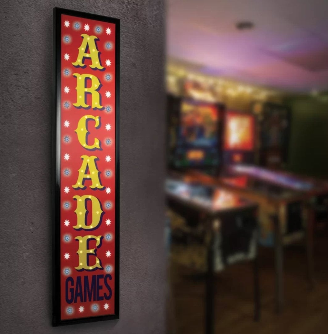 Arcade Games LED Marquee Sign - Wayfair | Havenly