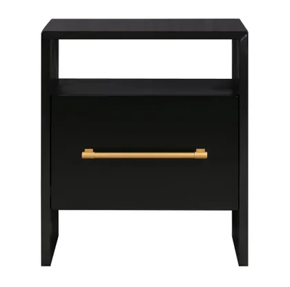 Libre Black Nightstand