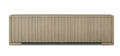 Ramos Media Console-Bleached Oak