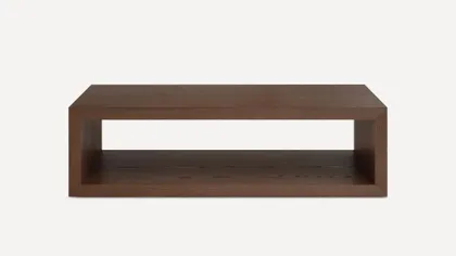 Cassette Coffee Table - Walnut - Wood