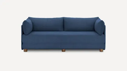 Shift Sleeper Sofa - Navy Blue - Performance Basketweave