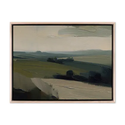 Moody Vintage Landscape 02 by Roseanne Kenny - 40" x 30.5"