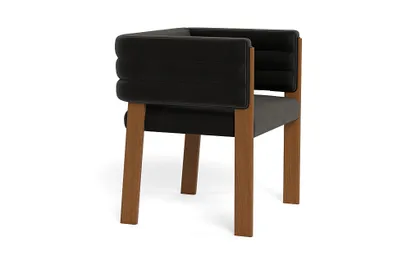 Nora Upholstered Wood Framed Chair