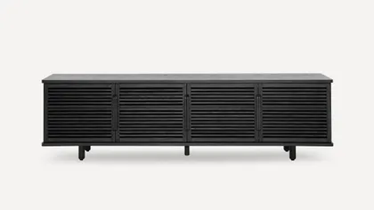 Opera Media Console - Blackened Oak - Wood