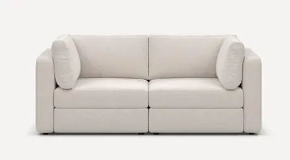 Union Pro 76" 2-Seat Sofa - Ivory - Performance Chenille