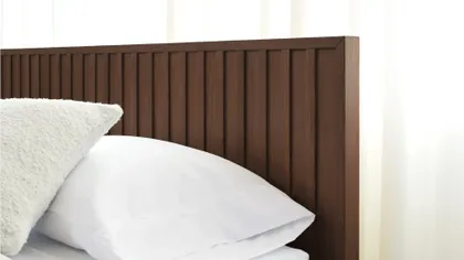 Chorus Headboard - King / Walnut - Wood
