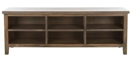 Sadie Low Bookshelf - Oak - Safavieh