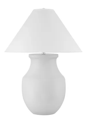 Greenwich Table Lamp | Ivory Ceramic