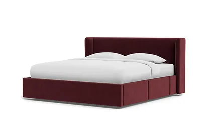 Graham Upholstered Bed with Storage Option