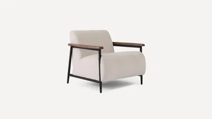 Palmer Chair - Champagne - Performance Boucle