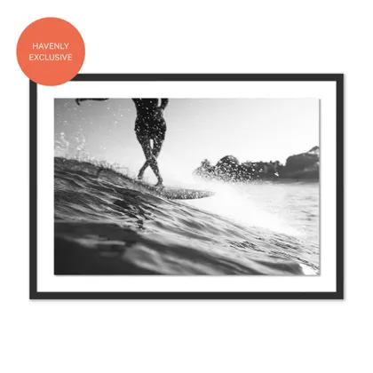 Surf Stance BW by Jeremy Bishop - 40" x 28.5"