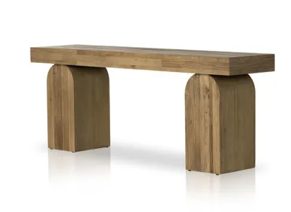 Keane Console Table-Natural Elm
