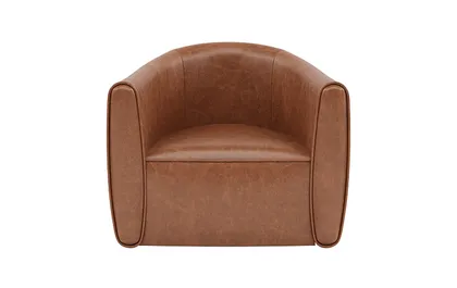 Lawson Leather Swivel Chair