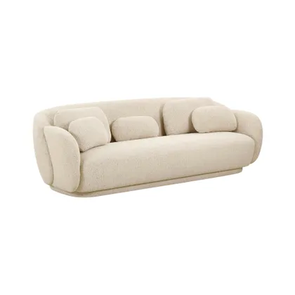 Misty Cream Boucle Sofa