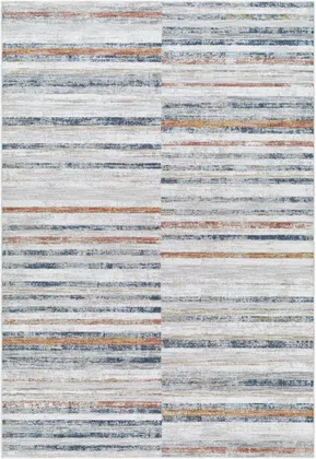 Beckham Gray Indoor 9' x 12'2" Machine Woven Rug