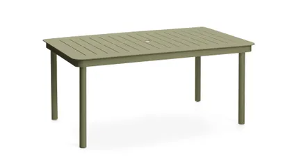 Relay Outdoor Dining Table - Rosemary - Powder Coated Steel