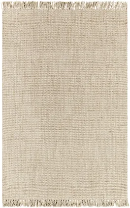 Chunky Naturals Beige Indoor 8'6" x 11'6" Handmade Rug
