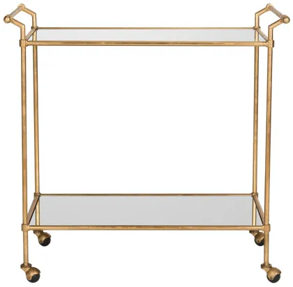 Felicity Bar Cart - Gold - Safavieh