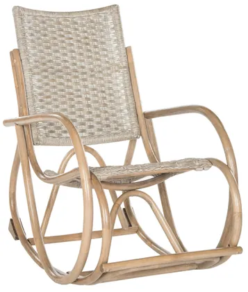 Bali Rocking Chair - Antique Grey - Safavieh