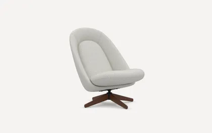 Airmail Chair - Oatmeal - Performance Boucle