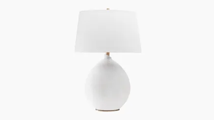Denali Table Lamp, White