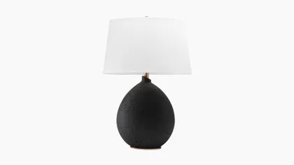 Denali Table Lamp, Dusk Black
