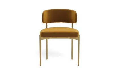 Hollis Metal Framed Upholstered Chair