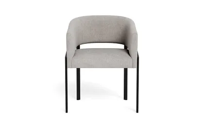 Mina Metal Framed Upholstered Chair
