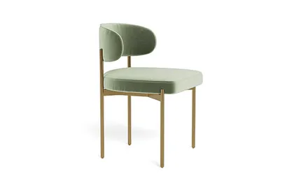 Hollis Metal Framed Upholstered Chair