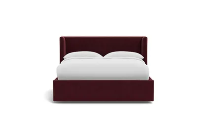 Graham Upholstered Bed with No Storage Option