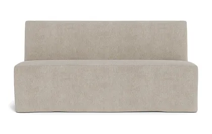 Dorian Slipcovered Larger Dining Bench