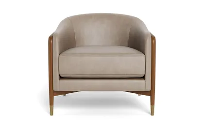 Blake Leather Accent Chair