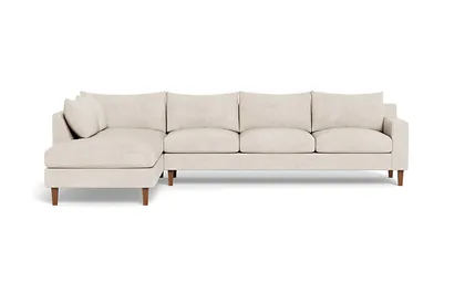 Sloan 4-Seat Left Bumper Sectional
