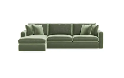 James 3-Seat Left Chaise Sleeper Sectional