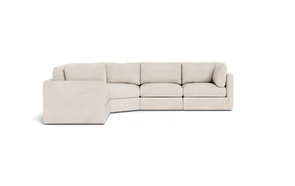 Tatum Modular 5-Seat Wedge Corner Sectional