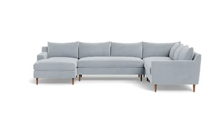 Sloan 4-Piece Corner Sectional Sofa with Left Chaise